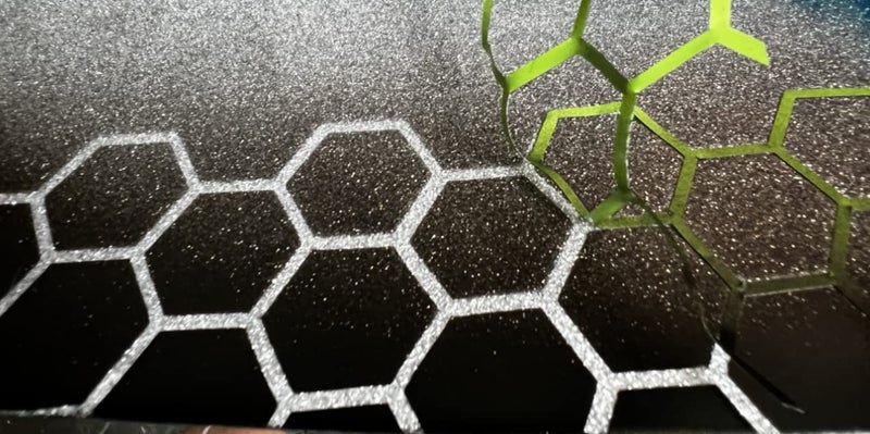 LiME LiNE استنسل LiME LiNE Honeycomb Airbrush للطلاء المخصص - Image 4